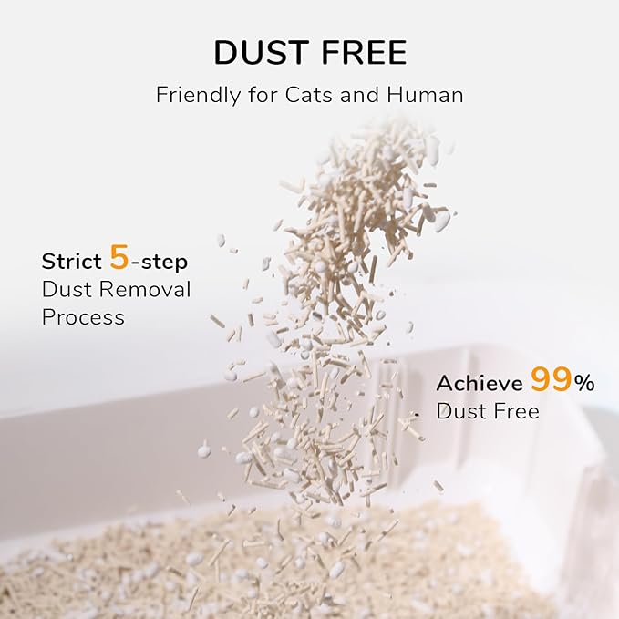 FUKUMARU Mixed Cat Litter (Polymer SAP) 4*2.7 kg/6 LB (4 Package) - Image 3