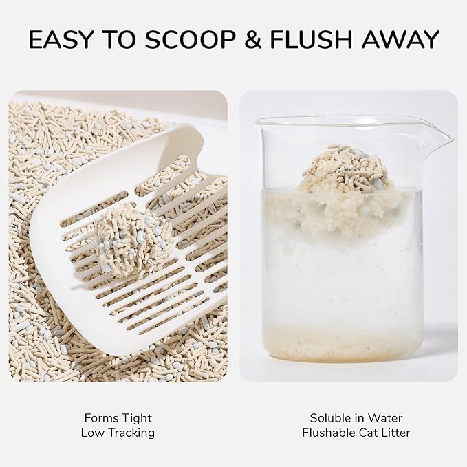 FUKUMARU Mixed Cat Litter (Polymer SAP) 4*2.7 kg/6 LB (4 Package) - Image 5